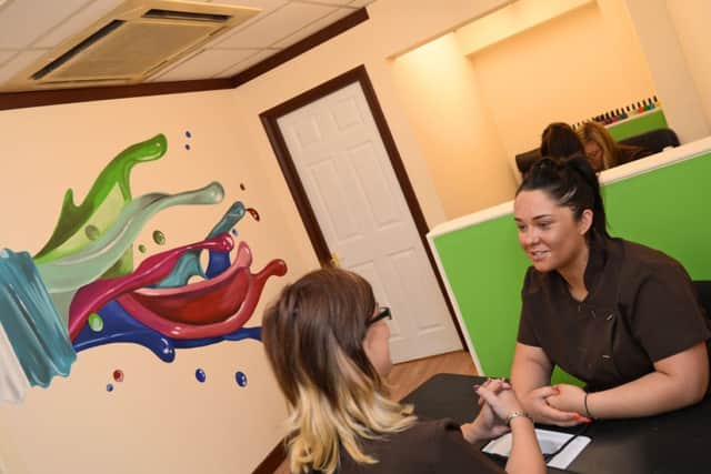 The newly decorated interior at Sunspot Salon, Epworth. Picture: Marie Caley