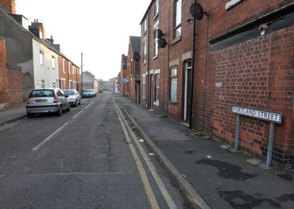 The brawl took place in the Portland Street area of Worksop