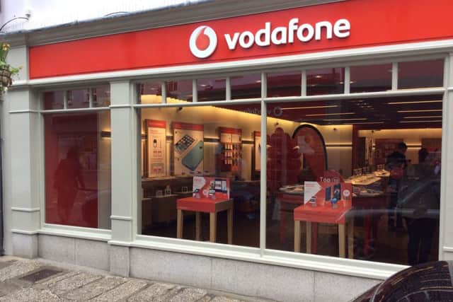 Vodafone Shop Front