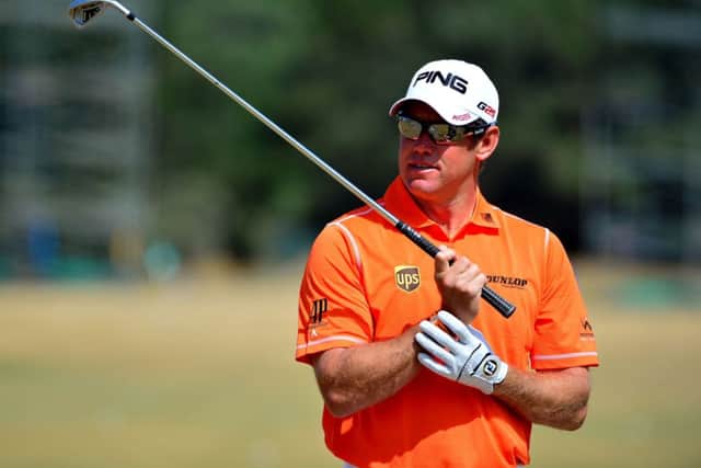 Lee Westwood is hoping to get back to form at The Open