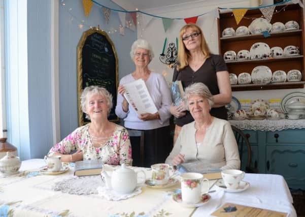 Reading club at Grannys Tea Room in Todwick
