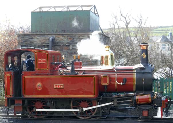 IOM steam at Port Erin