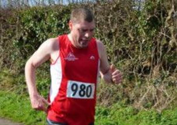 Clowne Road Runenrs member Simon Gregory completed the challenging Holme Moss fell run
