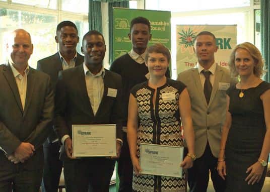Spark Notts business award winners 2014