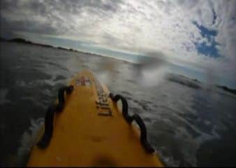 AMAZING RESCUE: LIFEGUARDS SAVE EXHAUSTED YOUNG BOY FROM RIP CURRENT