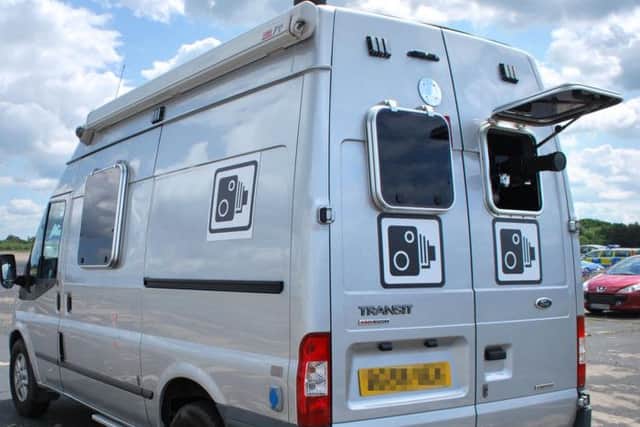 Mobile speed camera