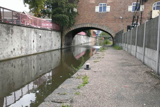 Work has been completed on the Worksop section of the Chesterfield Canal towpath