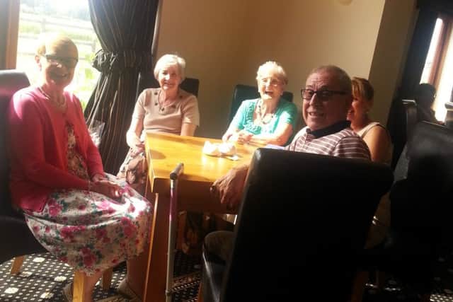 Strawberry tea in Ealand in aid of British Heart Foundation and Stroke Association.