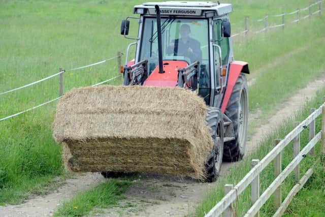 Theft of machinery such as tractors has led to a rise in rural crime numbers in the last year