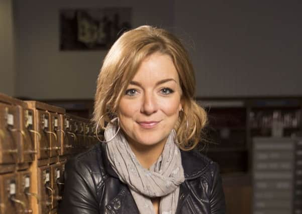 Programme Name: Who Do You Think You Are? - TX: n/a - Episode: n/a (No. n/a) - Picture Shows: Sheridan Smith - (C) Wall to Wall - Photographer: Stephen Perry