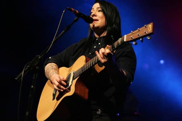 Lucy Spraggan was discovered by the people behind the Open Mic UK project