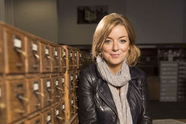 Programme Name: Who Do You Think You Are? - TX: n/a - Episode: n/a (No. n/a) - Picture Shows: Sheridan Smith - (C) Wall to Wall - Photographer: Stephen Perry