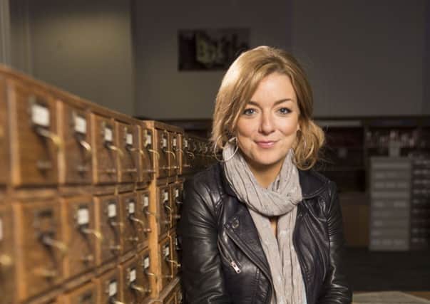 Programme Name: Who Do You Think You Are? - TX: n/a - Episode: n/a (No. n/a) - Picture Shows: Sheridan Smith - (C) Wall to Wall - Photographer: Stephen Perry