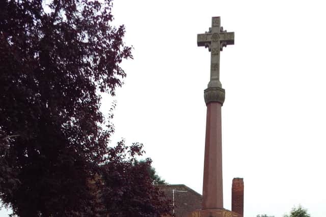 Crowle War Memorial.