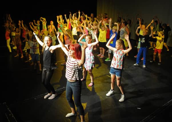 The Fame Academy dance summer school at Gainsborough Academy. Picture: Andrew Roe