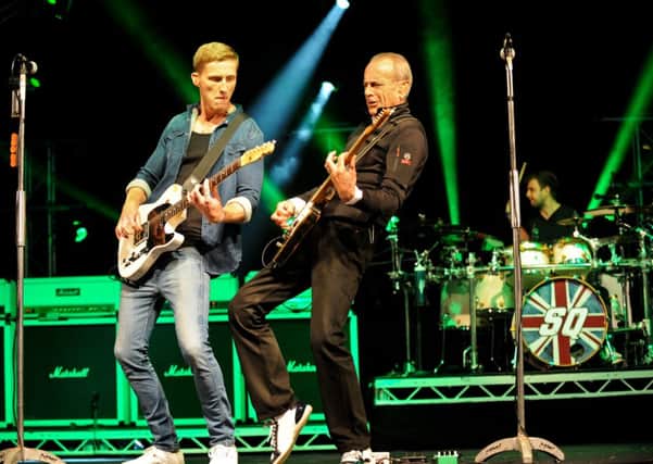 Status Quo rocked Clumber Park on the Friday night. Picture: Robin Burns