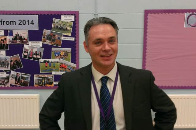 Outwood Academy Portland principal Dr Phillip Smith