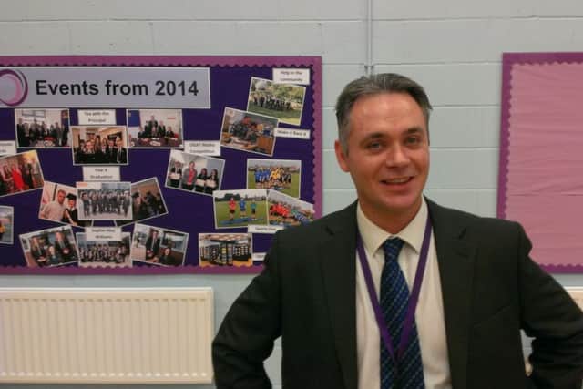 Outwood Academy Portland principal Dr Phillip Smith