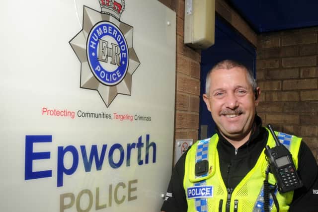 New member of Epworth Police Station Mark Raper. Picture: Andrew Roe