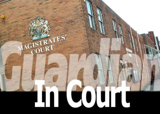 Guardian in court logo