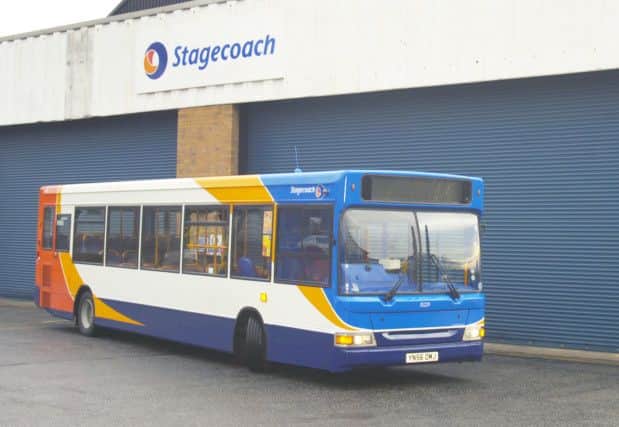 Stagecoach depot. Picture: Marie Caley S0016MC