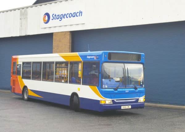 Stagecoach depot. Picture: Marie Caley S0016MC