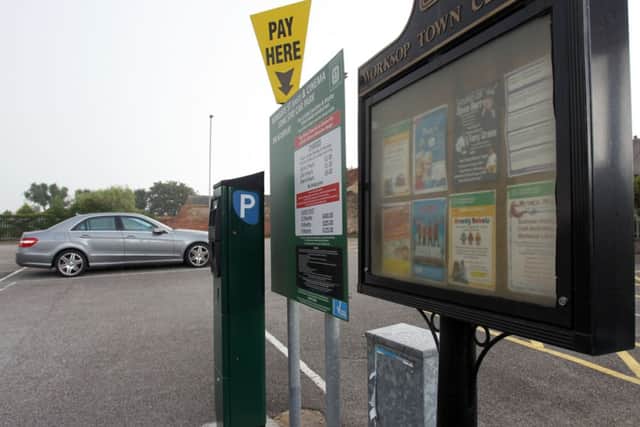 Newgate Street car park, Worksop.