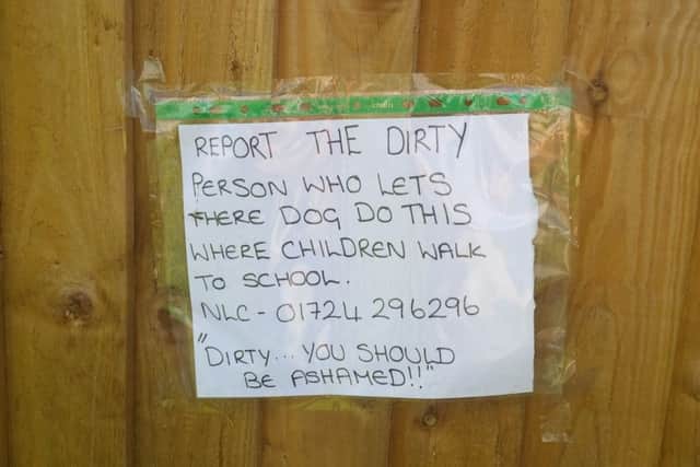 Epworth Bells reader Anthony Coyne has submitted this picture of a poster put up between Station Road petrol station and the Old School Inn.