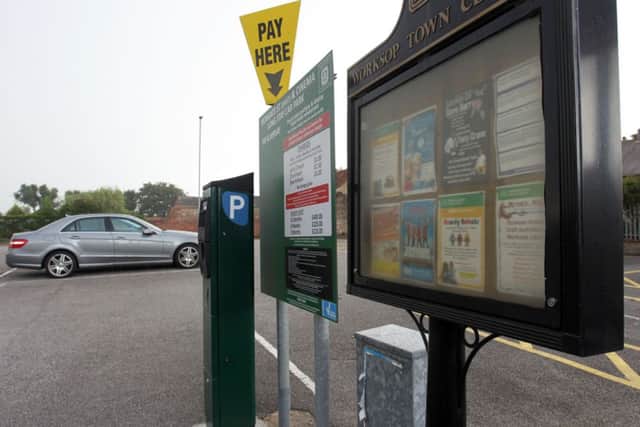Newgate Street car park, Worksop.