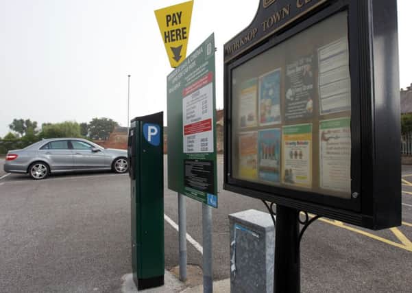 Newgate Street car park, Worksop.