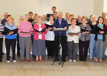 Isle Choral Society entertaining at the Imperial Hall. Picture: Andrew Kershaw
