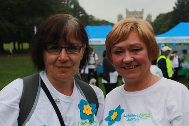 Dawn Harrison and friend Jayne Spencer
