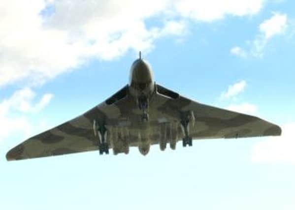 XH558 takes to the skies once more.