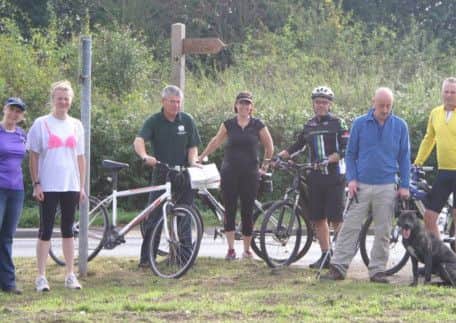 Members of Axholme Bridleways Association.