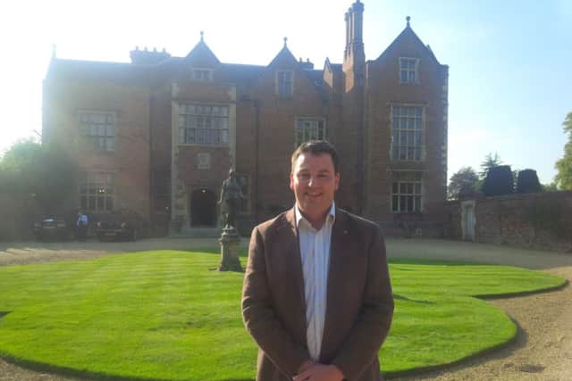 MP Andrew Percy pictured at Chequers.