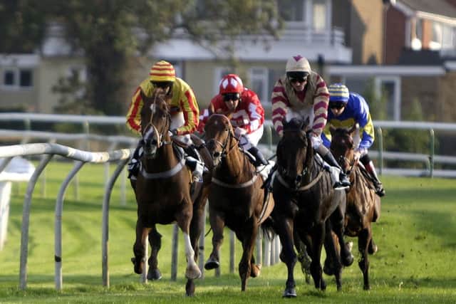 RACING at Leicester, where today's Tip Of The Day runs (PHOTO BY: Simon Cooper/PA Wire).
