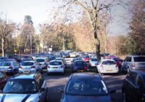The overspill car park at Retford Leisure Centre and Post-16 Centre is regularly full