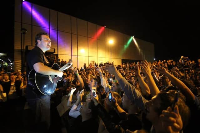 Reverend & The Makers star Jon McClure entertaining 2,000 fans for free after first of two sold out nights at Sheffield O2 Academy. Photos: Glenn Ashley