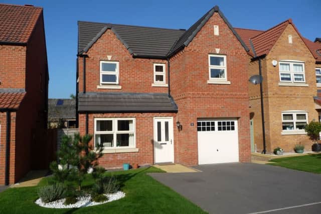 The front of the property at Harris Gardens, Epworth