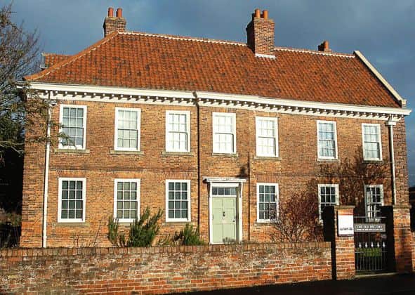 The Old Rectory in Epworth. (Buy this photo E1820TS) Picture: Tony Saxton