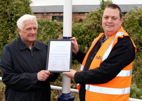 Paul Johnson been given an award for his work to improve the public transport services in Gainsborough
