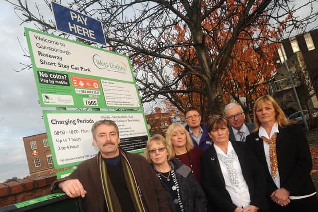 Indepedence in Gainsborough group are campaigning to get free parking in the town. Picture: Andrew Roe