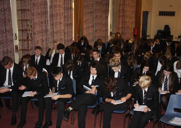 Study skills day at North Axholme Academy in Crowle.