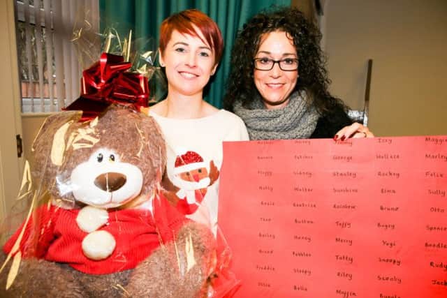 Ealand xmas fair April Butterick, Debbie Janssen Guess the name of the bear