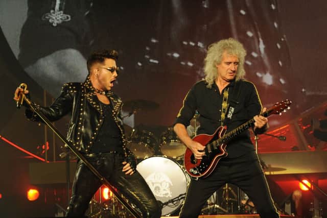 American Idol star Adam Lambert will front British rock legends Queen on their UK tour