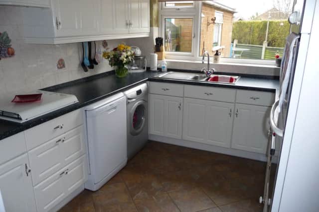 Kitchen and work area of of 20 Lockwood Bank, Epworth.