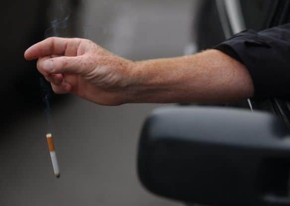 The number of smokers in Notts has dropped to a record low