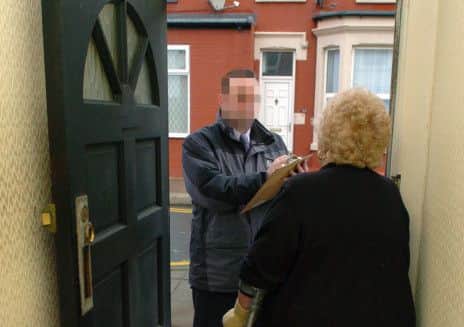Beware door to door callers.