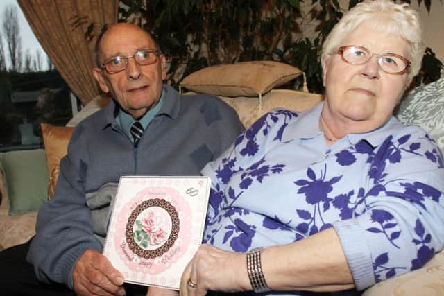 Joseph and Beryl Mugglestone from Kiveton are celebrating their Dimond wedding anniversary.