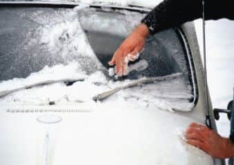 Ice warning